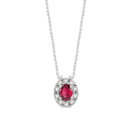 Collana in oro e diamanti