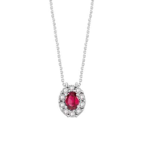 Collana in oro e diamanti