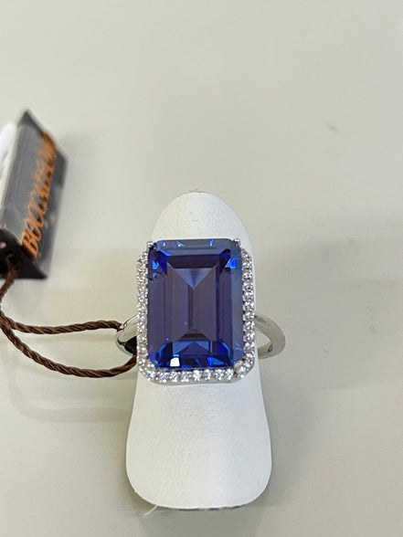 anello in argento con Swarovski Boccadamo
