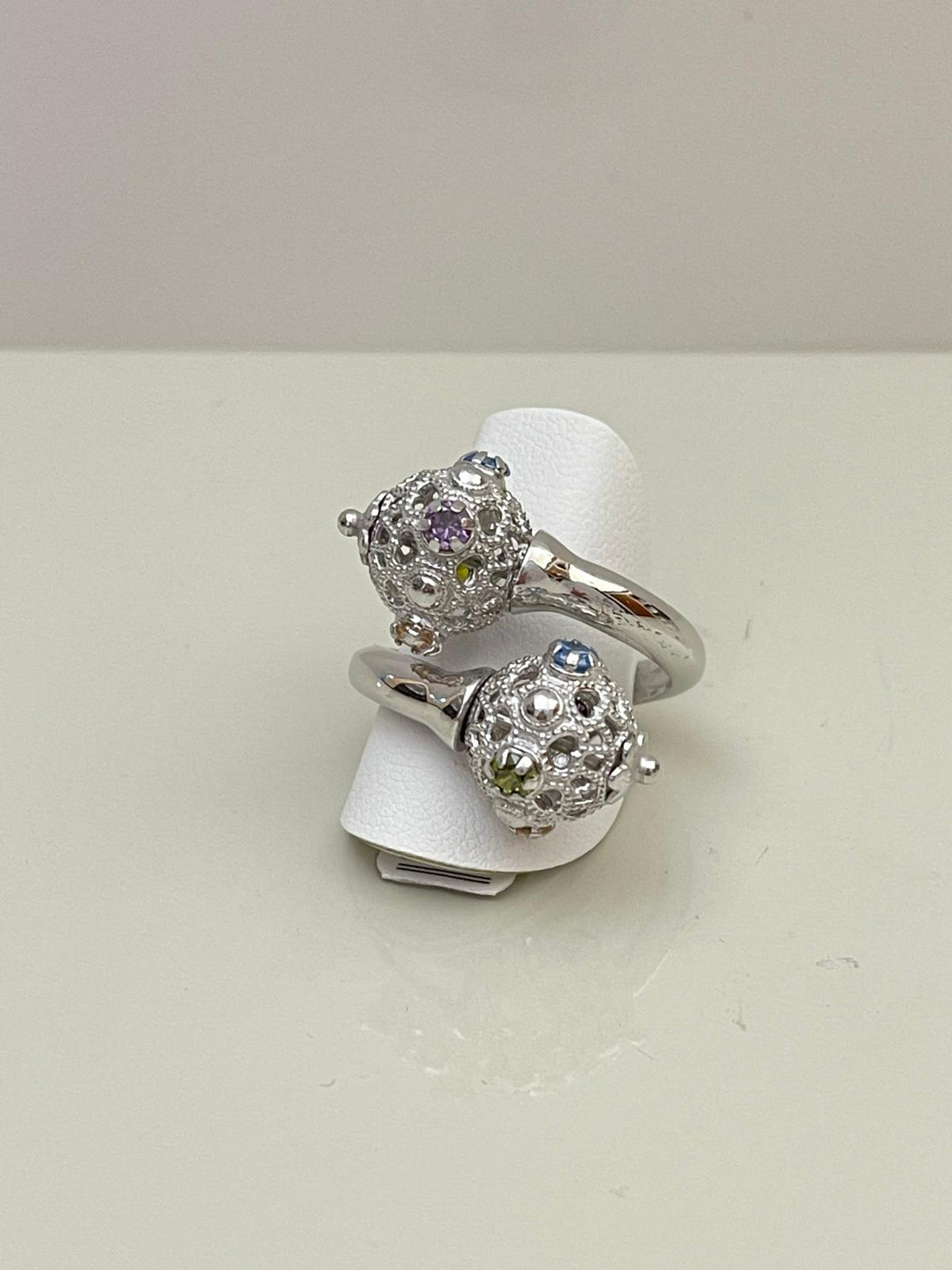 anello in argento lavorazione artigianale Michele Affidato