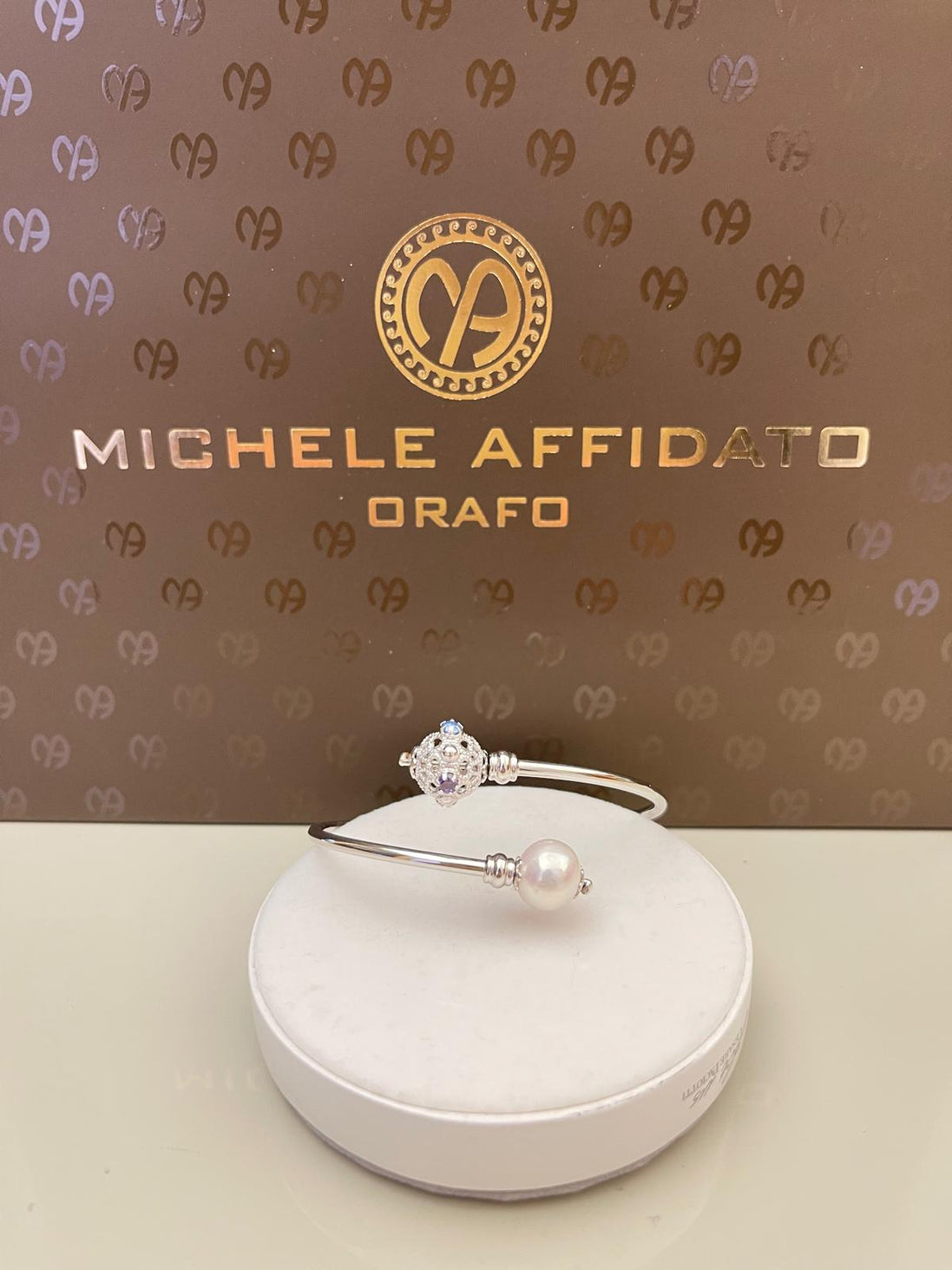 bracciale in argento lavorazione artigianale Michele Affidato