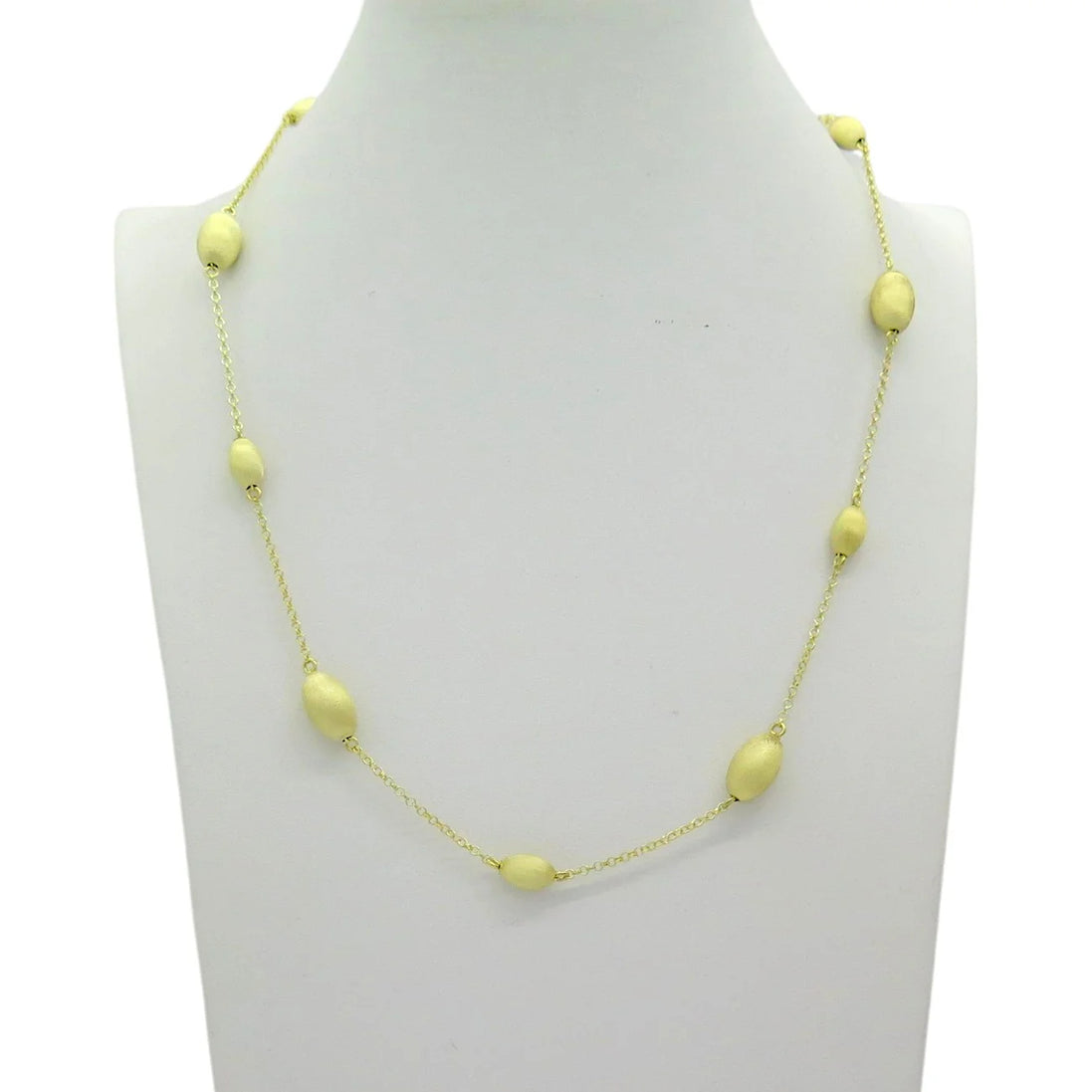 Collana argento placcata in oro Sovrani