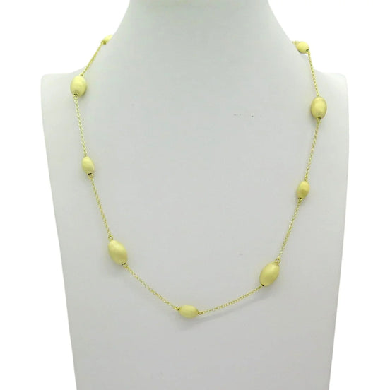 Collana argento placcata in oro Sovrani