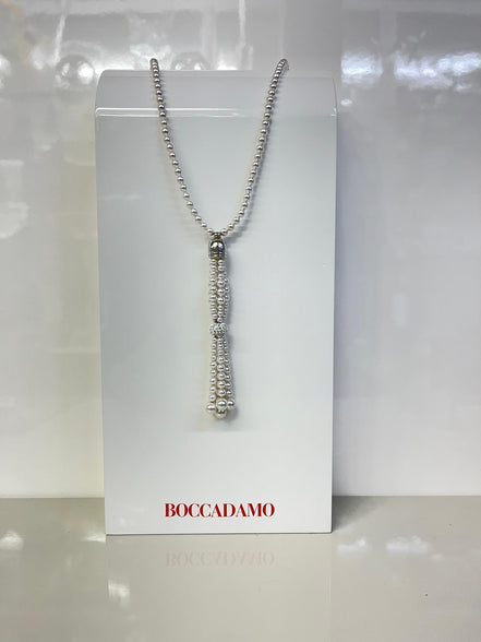 collana perle Swarovski argento Boccadamo