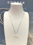 Collana in oro con perle e diamanti