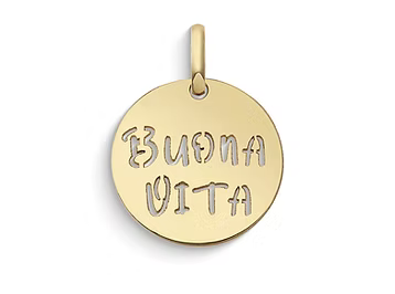 Collana con ciondolo in oro