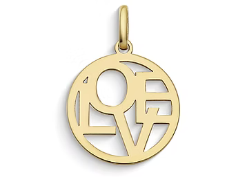 Collana con ciondolo in oro