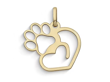 Collana con ciondolo in oro