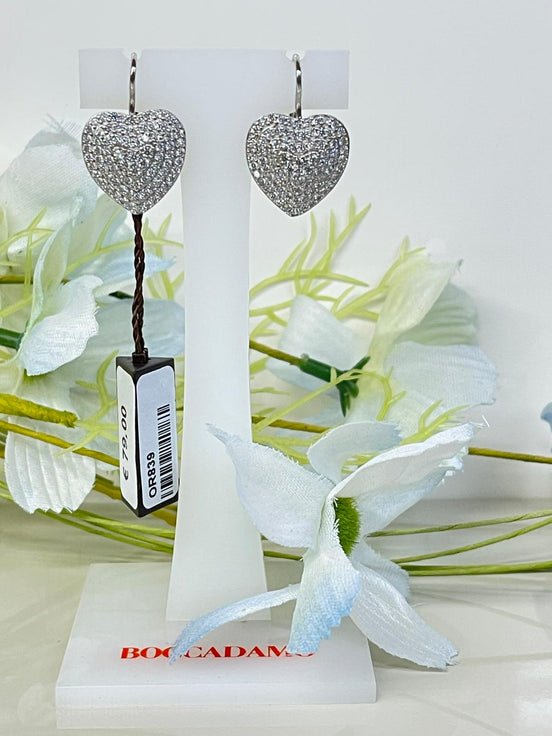orecchini in argento Swarovski Boccadamo