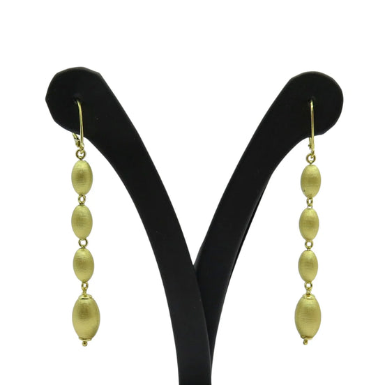 Orecchini argento placcati in oro Sovrani