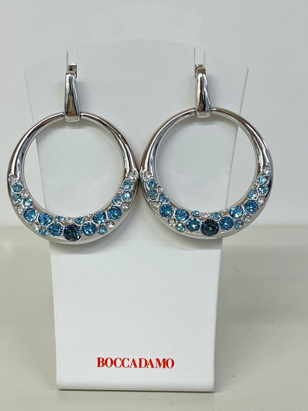 Orecchini in acciaio Boccadamo