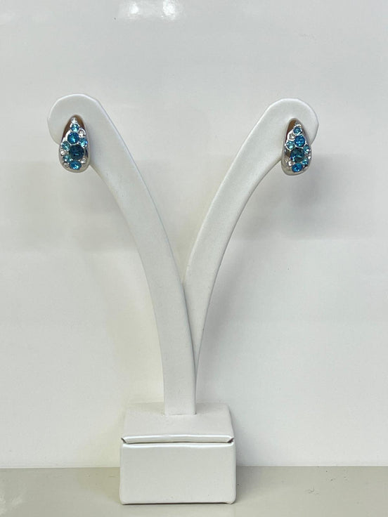 Orecchini in acciaio Swarovski Boccadamo