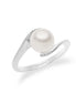 Anello in oro con perle