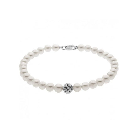 Bracciale in oro 18kt con perle-Comete