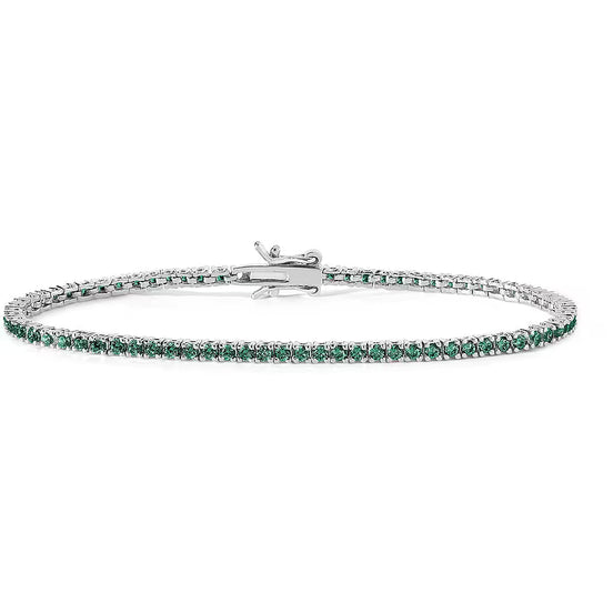 Bracciale tennis argento Comete