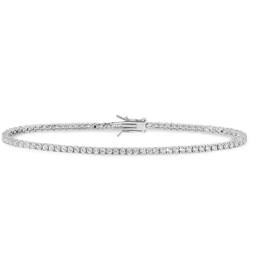 Bracciale tennis argento Comete