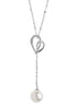 Collana in oro con perle e diamanti