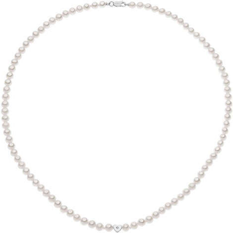Collana oro con perle