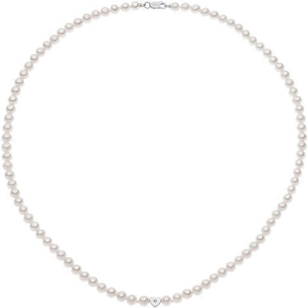 Collana oro con perle