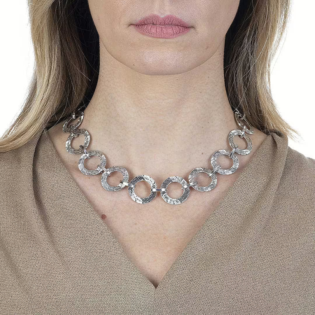 Collana in acciaio