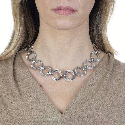 Collana in acciaio