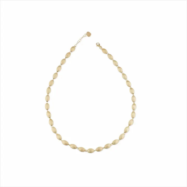 Collana argento placcata in oro Sovrani