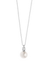 Collana in oro con perle e diamanti