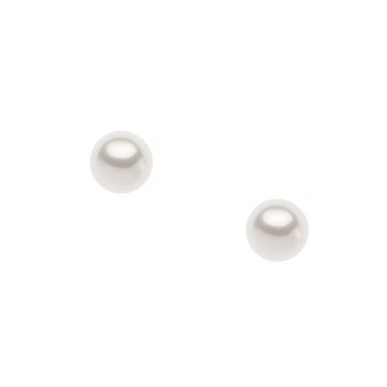 Orecchini perle in oro 18kt Comete diam 5/5.5