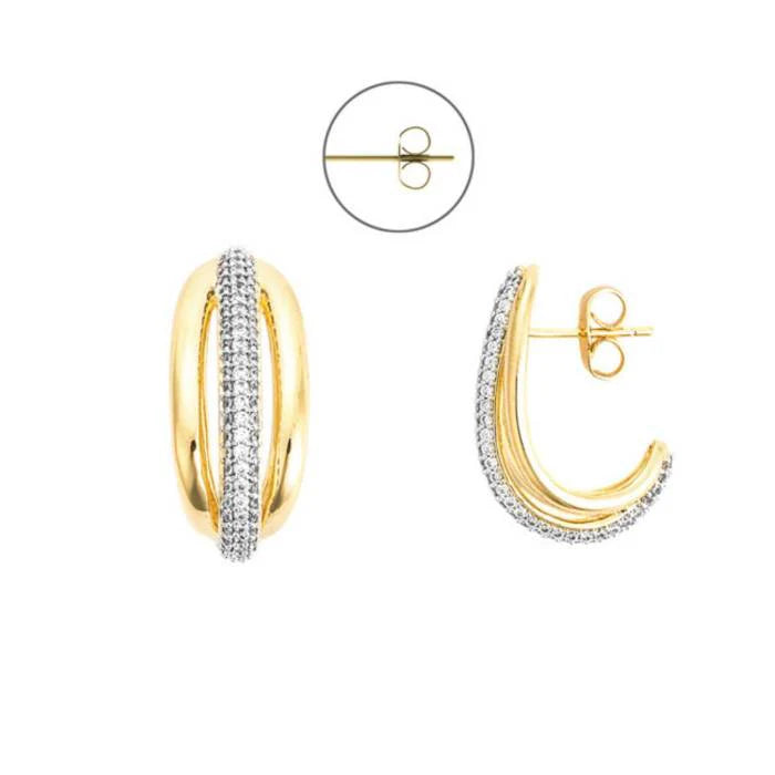 Orecchini in ottone