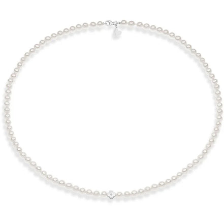 Collana oro con perle