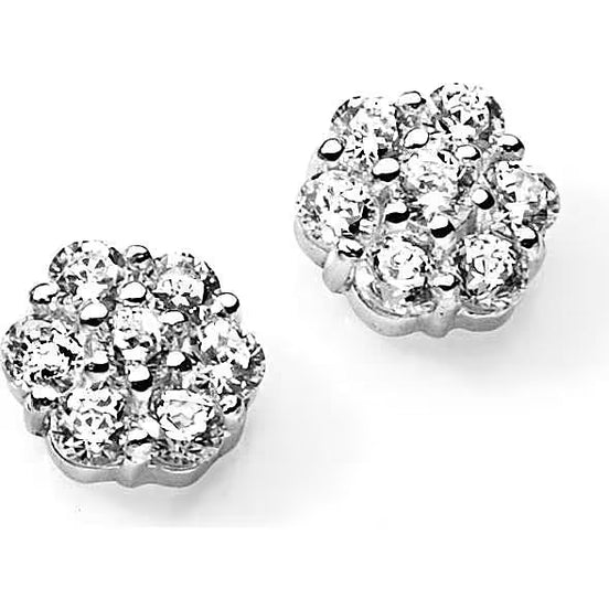 Orecchini Ambrosia 18kt con zirconi