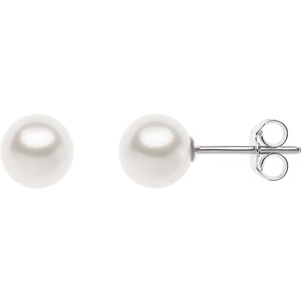 Orecchini perle in oro 18kt Comete diam 6/6.5