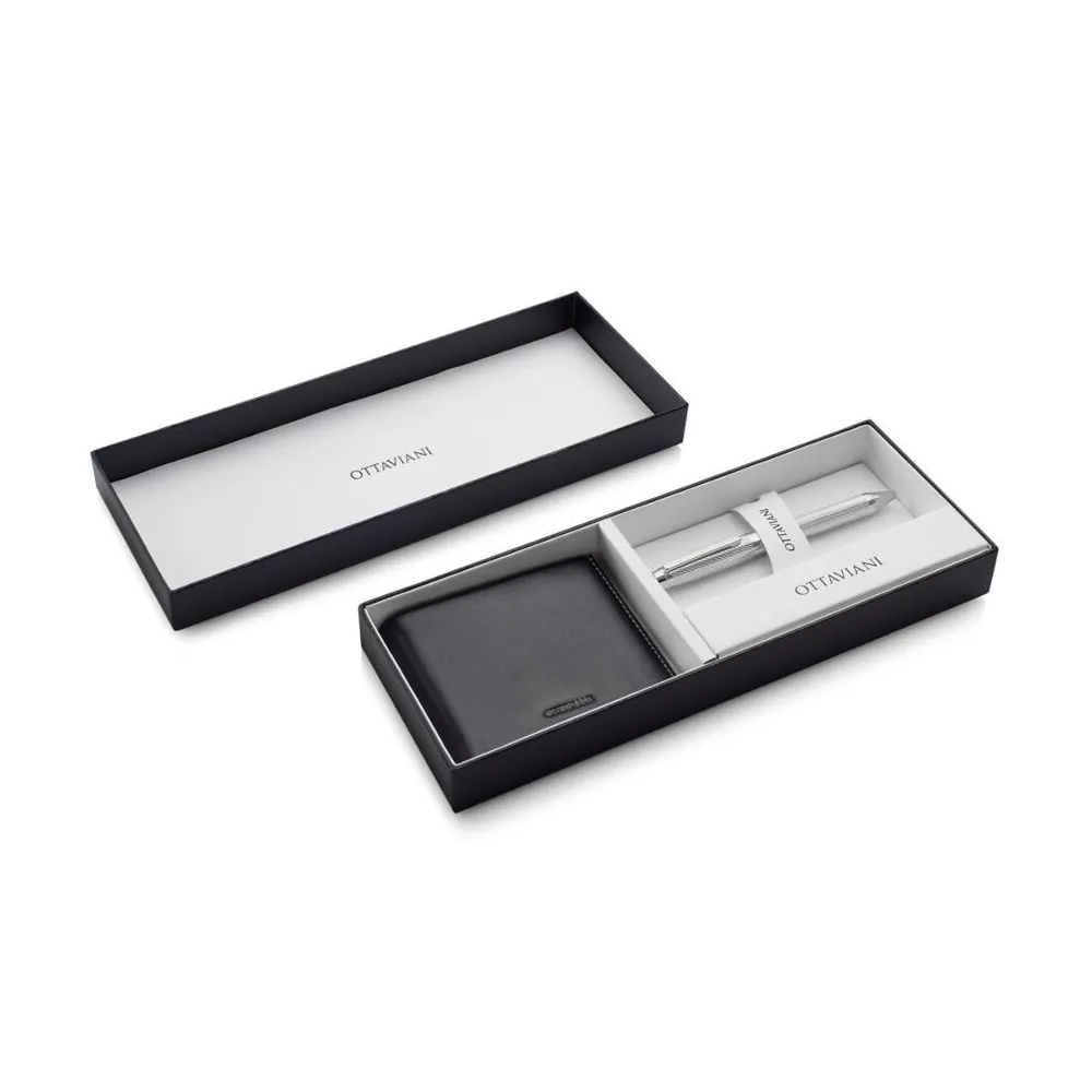Set penna e portafoglio